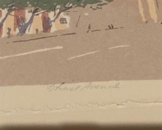Artwork with Artist Signature- Richard Mills