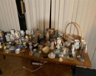 Vintage Cups, Vintage Teapots, Porcelain Figurines 