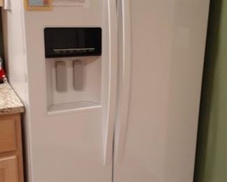 Really nice side-by-side with dispensers..Whirlpool