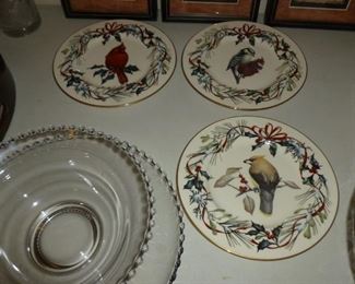 Lenox bird plates