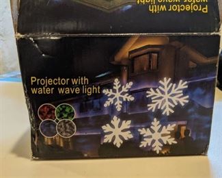 Projector With Water Wave Light