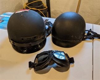 Motorcycle Helmets, And Goggles