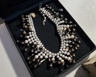 Vintage statement necklace by Vendome