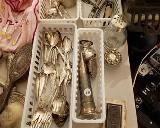 Sterling silver items, etc.