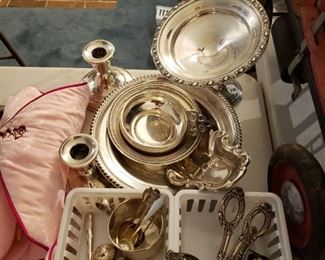 Sterling silver items, etc.
