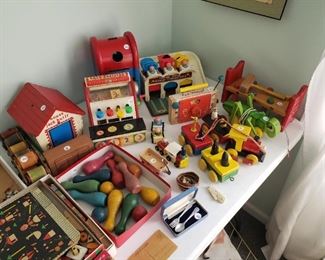 Vintage Fisher Price toys