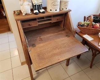 Antique mission style StickleyBros. writing desk