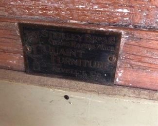 Antique mission style StickleyBros. writing desk