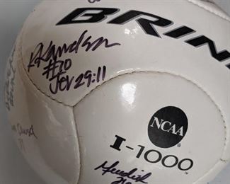 U.S. Women's Soccer Autographed Soccer Ball