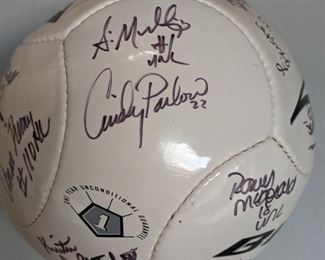 U.S. Women's Soccer Autographed Soccer Ball