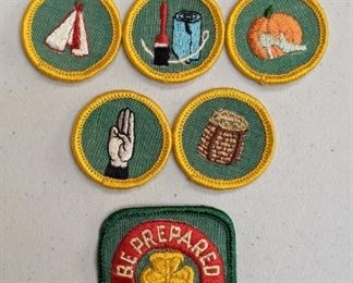 Vintage Girl Scout Patches