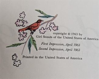 1963 Girl Scout Handbook