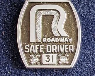 10K Roadway 31 Year Safe Driver Pin