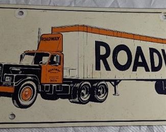 Vintage Roadway License Plate