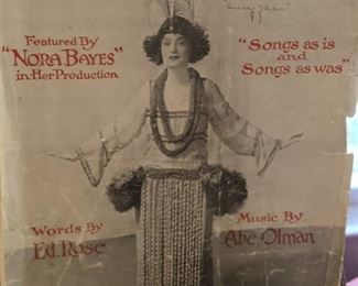 Vintage and Antique Sheet Music