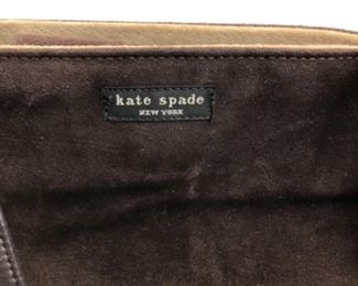 Kate Spade Brown Suede Handbag