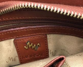 Monsac Leather Handbag