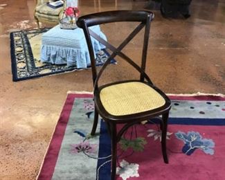 One of twelve brand new Ballard Design chairs.  Ten still in the boxes.