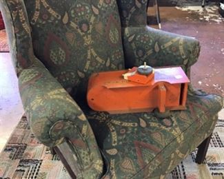 Vintage wooden trailer 