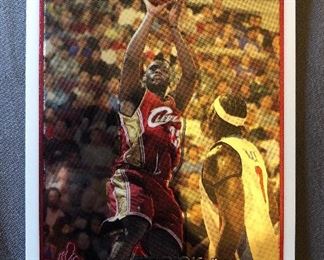 2003 Topps Chrome Lebron James Dead Center PSA 10 ? $6500