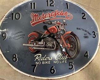 metal clock
