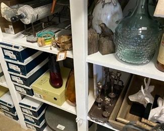 assorted home goods, shoes