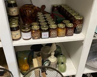 jams, jellies and assorted home goods