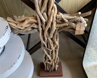driftwood cross