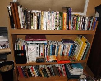 Books, yoga, spiritual, metaphysical, musical, travel