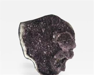 Giant Grade A+ Amethyst featuring polished sides and flat bottom, 20" x 25" 5 " $1200
