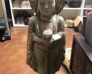 Beautiful Balinese statue