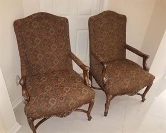 Nice pair of chairs, very clean, damage free. 