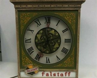 https://www.ebay.com/itm/114645000155	Cma2073: Vintage Falstaff Beer Clock (Untestable) 14"x4.5"x15"		Auction
