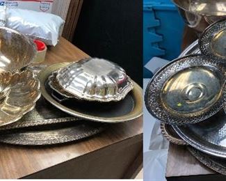https://www.ebay.com/itm/124542017028	BA5091 Box Lot of Silver Plate - Serving Trays, Bowls, Platters - Local Pickup		Auction
