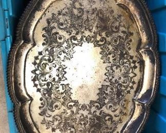 https://www.ebay.com/itm/114646826533	BA5099 Cheltenham England Silver on Copper Serving Tray Platter - Local Pickup		Auction
