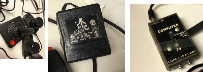 https://www.ebay.com/itm/114648723739	BM4006 Atari 2600 Accessories; Joystick , Paddles, AC, TV Switch Untested		 Auction 
