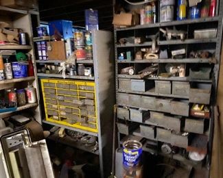 lots of nuts and bolts tools