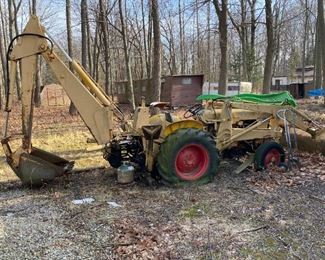 old case backhoe