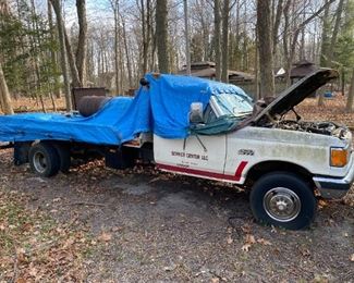 ford flatbed tow truck
