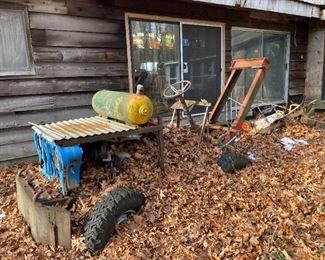 homemade crazy jeep slash forklift