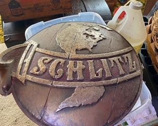 SCHLITZ BEER SIGN