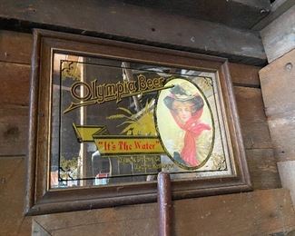 OLYMPIA BEER MIRROR