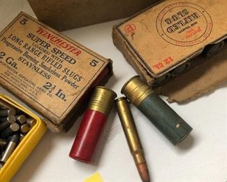 D-16, collection of old ammunition, not sold separately, $28.00