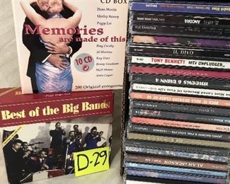 D-29, collection of cds, $14.00/all