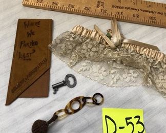 D-53, collection of interesting items, $9.00/all