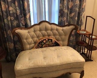 Antique, Armless Settee