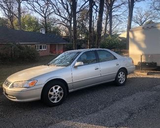 2000, Toyota Camry LE under 55k Miles
