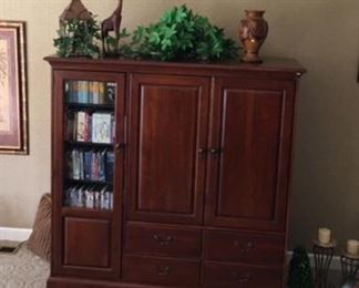 Lexington entertainment wall unit. Solid Wood. Originally $2400. Asking $350 or best