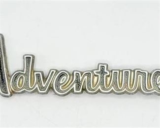 Vintage 1970's Dodge Truck Adventurer Emblem