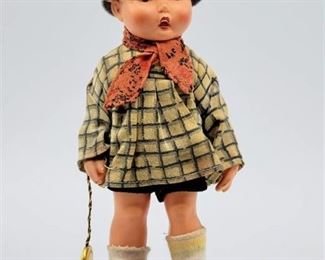 Goebel Hummel Vinyl/Rubber Boy Doll